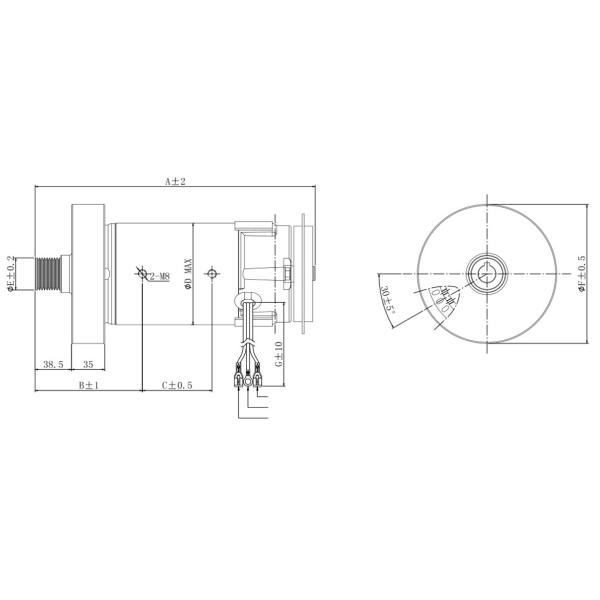 KG-5280 Tapis Roulant Moteur Électrique 220v Dc Moteur 1800W 4800rpm Pour Tapis Roulant