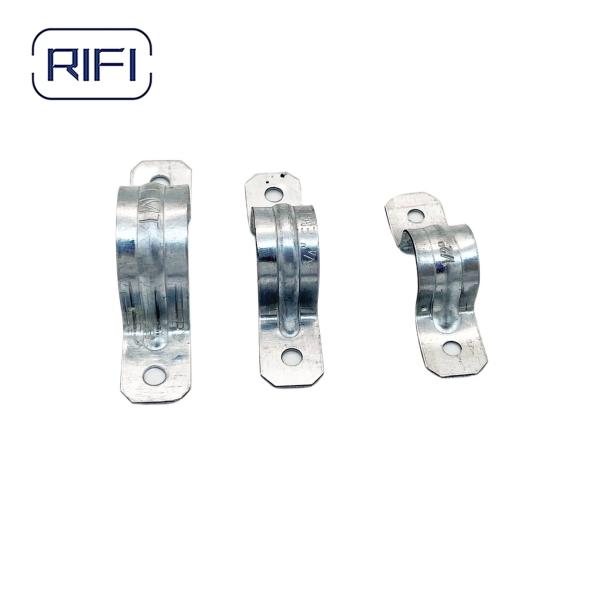 UL Listed EMT Conduit Strap Two Hole Strap for Wall Application in EMT Conduit System