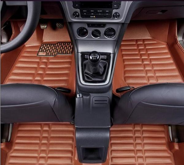 New Car floor mat leather foot  mat,BMW,TOYOTA,NISSAN
