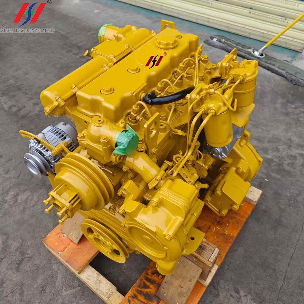 1004 4-cylinder diesel engine assembly construction machinery industrial engine for Perkins 1004T engine