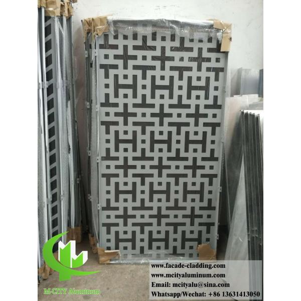 Перфорированная металлическая панель из алюминиевого листа толщиной 3 мм, порошок, покрытый светодиодным светом