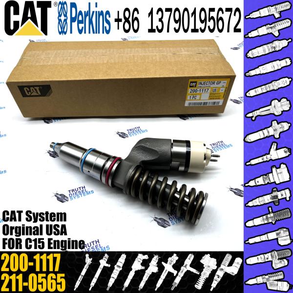 As peças da máquina escavadora do CAT abastecem o injetor 211-3025 200-1117 235-1401 para o motor de C15 C16