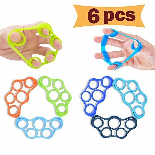 Silicone Hand Grip Strengthener Finger Exerciser Grip Strength Trainer NEW MATERIAL Forearm Grip Workout FingerStretcher