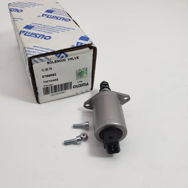 OUSIMA High Quality Hydraulic Solenoid Valve 3769592 TM70402 For Parker Excavator