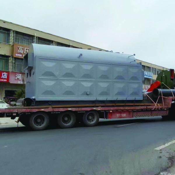 DZH Biomass Fired Boiler 1 Ton Biomass Steam Boiler Paddy Boiler Machine For Rice Mill