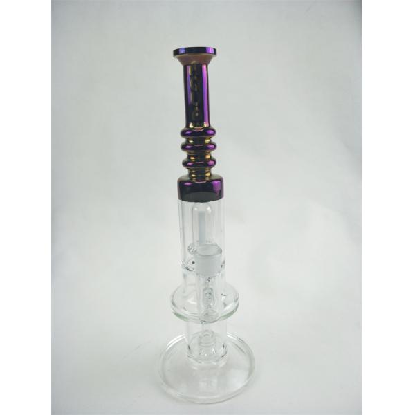 Straight Smoking Water Pipe Tobacco Glass Water Hookah Shisha Pipe 500g