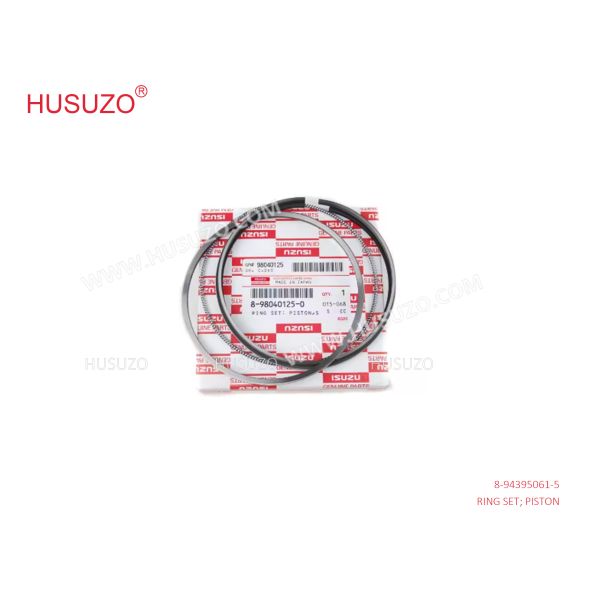 8-94395061-5 ISUZU EVZ FSR FTR LT132 6HE1T 8943950615 Piston Ring Set