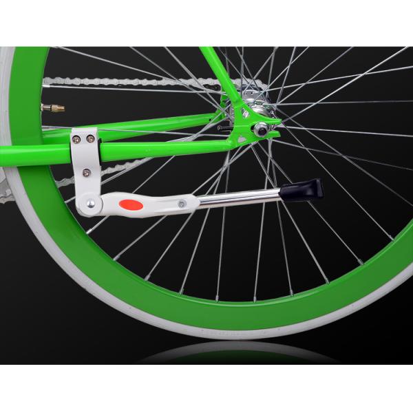 white color Mountain bike Aluminium Bicycle support