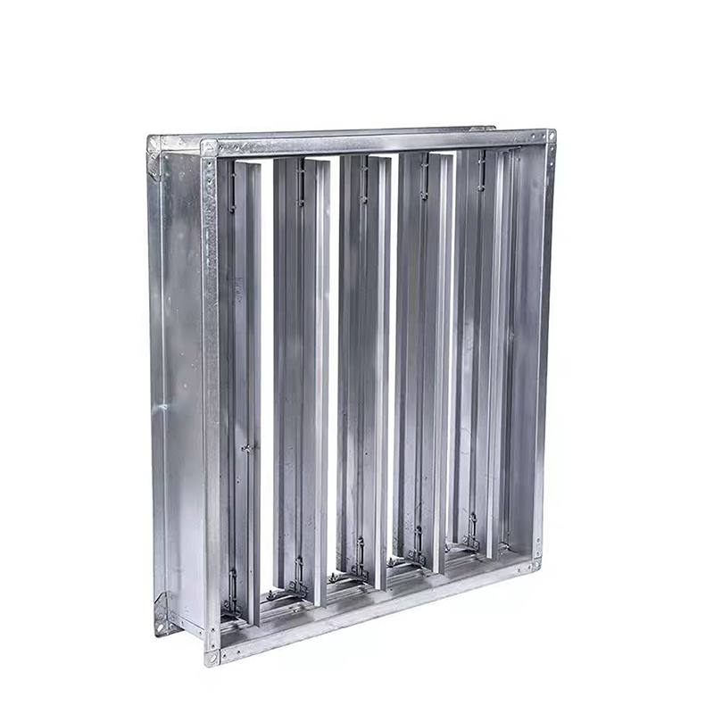 Gravity Fire Damper for HVAC Ducts - 70°C Fusible Link / Stainless Steel