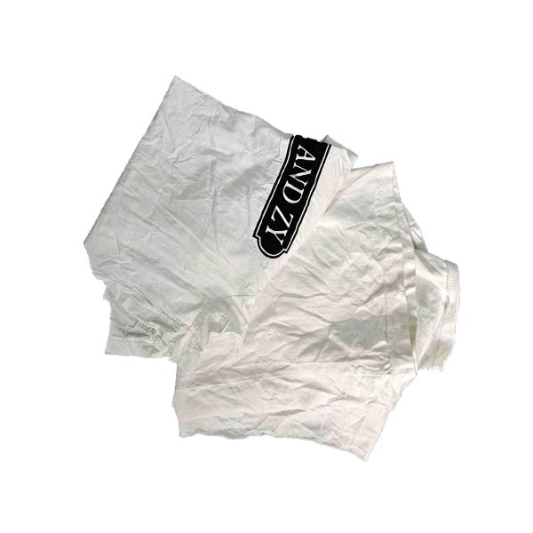 Algodão industrial branco Rags do algodão 10Kg da camisa 85% de T