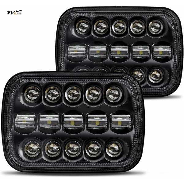 110 Вт 5х7 светодиодные фары 7х6 фары высокого/низкого света