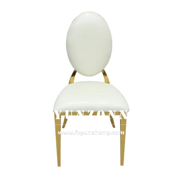 Hotel Reception T-Gold Stainless Steel Metal Chair Stackable Banquet Seatings Nordic Velvet Cushion Seat Wedding Chairs