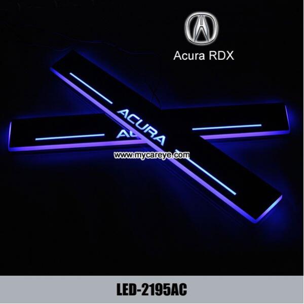 Acura RDX car led door scuffs logo lights auto Welcome Pedal for sale