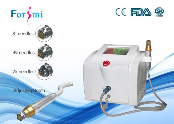 Fractional RF microneedle for skin rejuvenation acne removal collagen regeneration frequency 5Hz adjustable