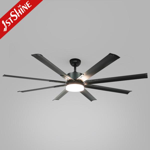 Gym 64 Inch Metal Blade Ceiling Fan 8 Aluminum Blades Brushless Motor