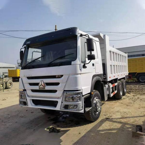 High Capacity 40 Ton 6x4 371HP 375HP Sinotruk Howo Used Tipper Dump Truck For Africa