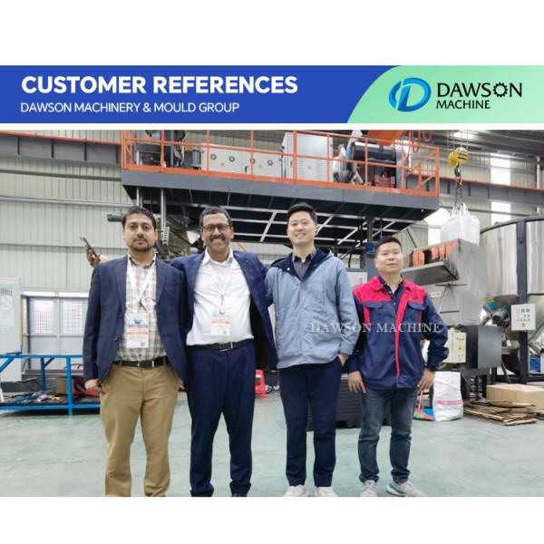 Aluminum with beryllium copper mold material 5L 8L 10L plastic bottle blowing machine HDPE machine cycle time 21.6 seconds