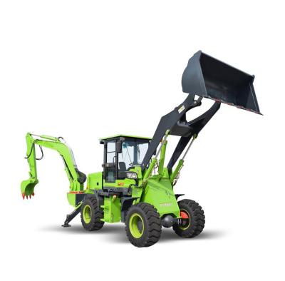 Carregador rebocador de 2,5 toneladas do Backhoe com ar - sobre - sistema de travagem do compasso de calibre da assistência do óleo