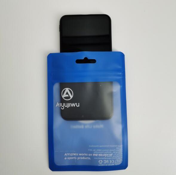 PE PET Matte Consumer Electronics Packaging Custom Logo For Cable Earphone Charger