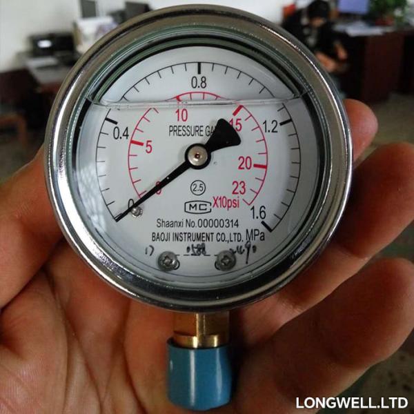 380207192602500514 Medidor de presión de la bomba de barro BOMCO YK-150 Medidor de presión de barro