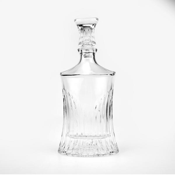 Elegant Glass Red Wine Glass Vodka Liquor Tasting Whisky Decanter with Glass Lid