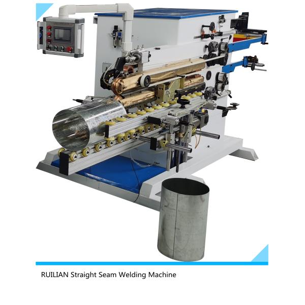 Galvanized Sheet Steel Straight Seam Welding Machine Overlap 4mm