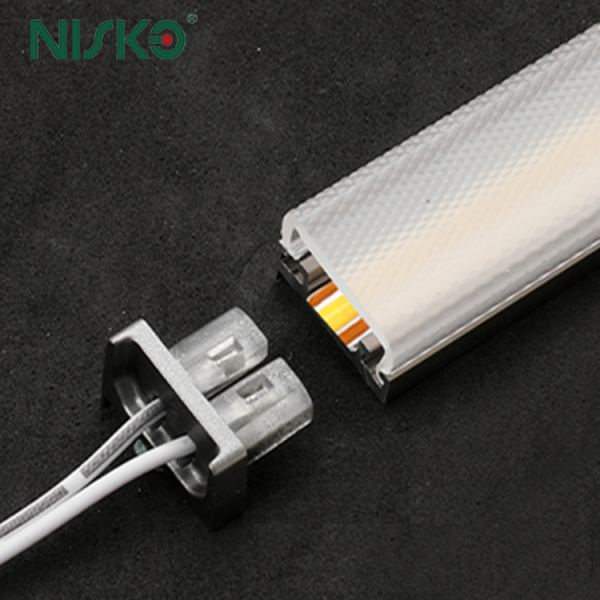 Ultra-Narrow DC 12 V LED Cabinet Light Recessed Aluminum Profile Closet Light Strip