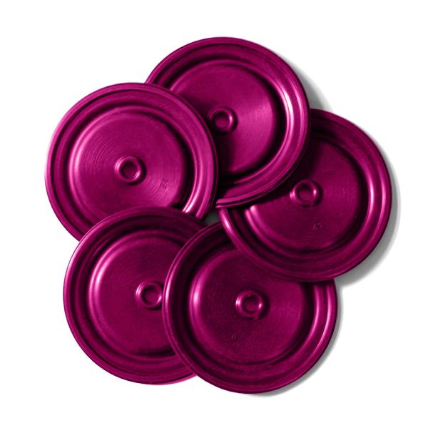 Colorful Silicone Molded Rubber Diaphragm Food Grade Wear Resistance Rubber Parts