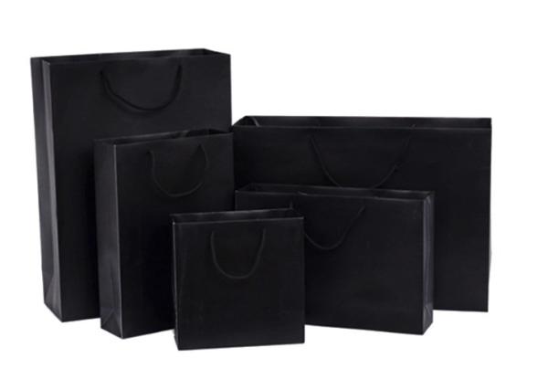 design personalized packing bag Eco Friendly Paper Bag Recycled bulk custom made white paper gift bags