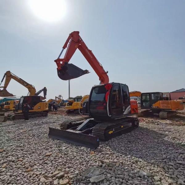 Used Mini Excavator Hitachi ZX70 Secondhand 7t Original Crawler Tracked Digger