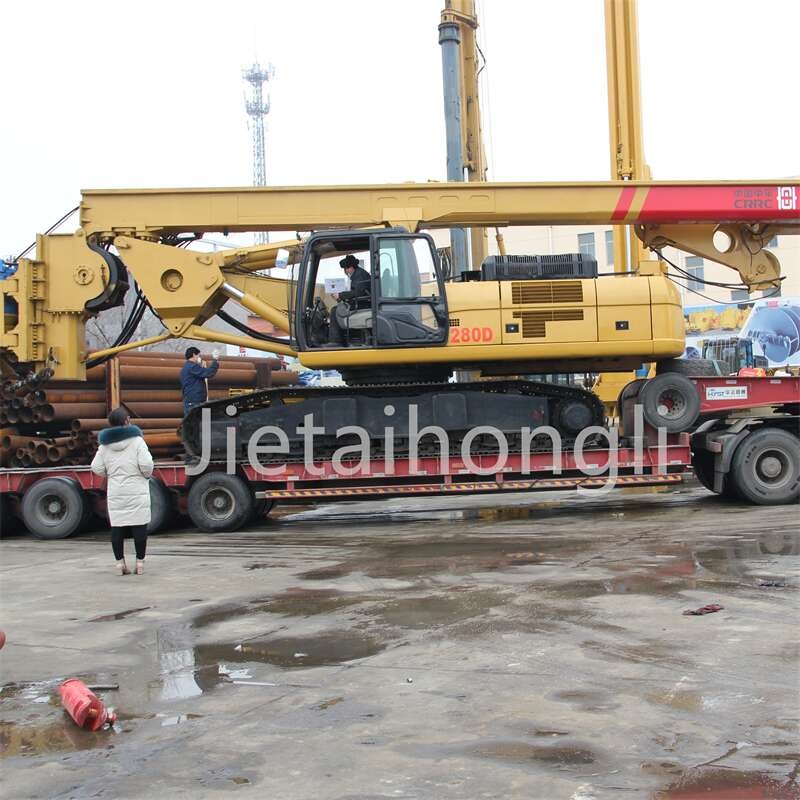 Конюшня привела перекупную используемую роторную буровую установку CRRC с Undercarriage Crawler