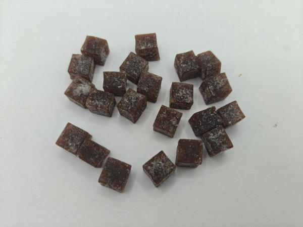 Natural Blueberry Flavored Hawthorn Dices For Snacking