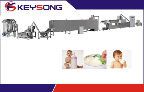 Large Capacity Breakfast Cereal Making Machine , Custom Starch Processing Machine
