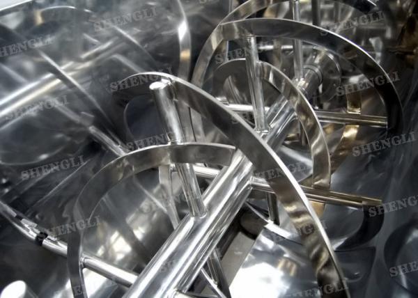 Stainless Steel Dry Powder Blending Equipment / Variable Speed Mixer CE
