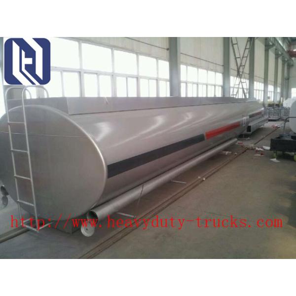 Cimc 30000L 3 Axle Semi Trailer Trucks With Aluminum Or Stainless Steel Water Milk Oil Tank