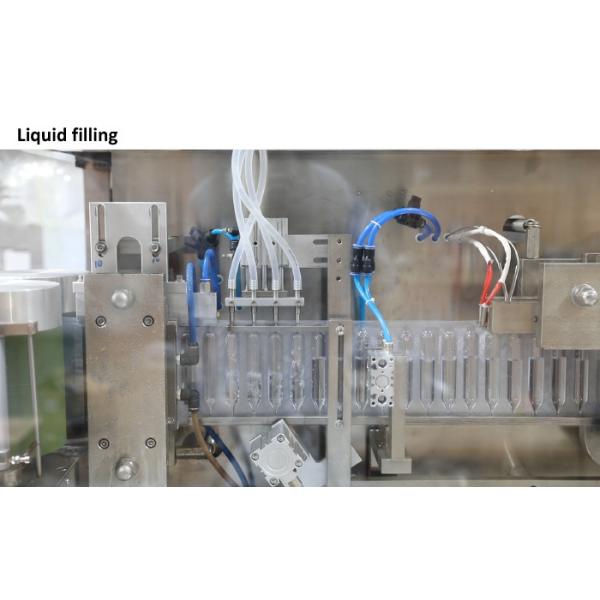 Fully Automatic Capsule Blister Packaging Machine Plastic Bottle Filling And Capping Machine