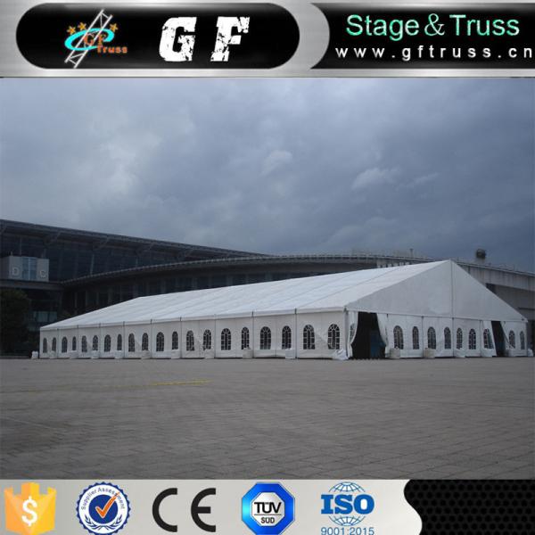 Oxford Aluminum Party Tent Customized Curved Truss System Light Weight
