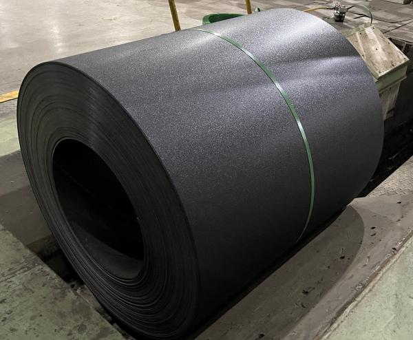 Black Matt Steel 40 Years Quality 1250mm HDP PVDF Matt Textured Steel Coil Painted Galvanized Steel Metal Roof