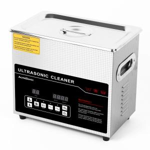 3L SUS 304 Ultra-sônico limpador com aquecimento válvula de drenagem de dupla
