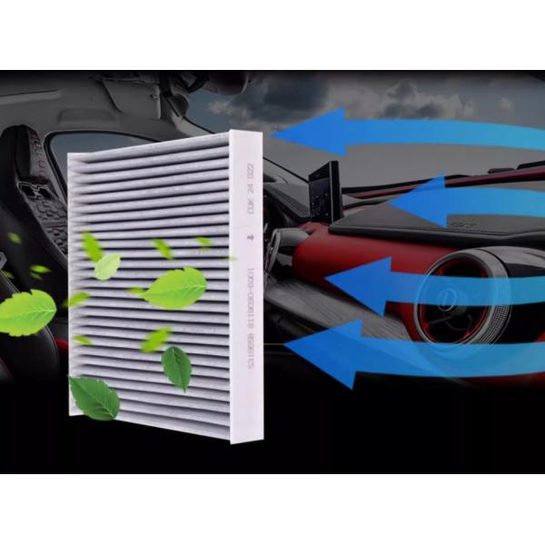 Reemplazo del filtro de aire de la cabina del automóvil Honda Accord plisado reduce las impurezas y el polen