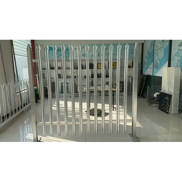 Anti Intrusion Steel Palisade Fence For Controlled Perimeter And Clear Boundary Signaling