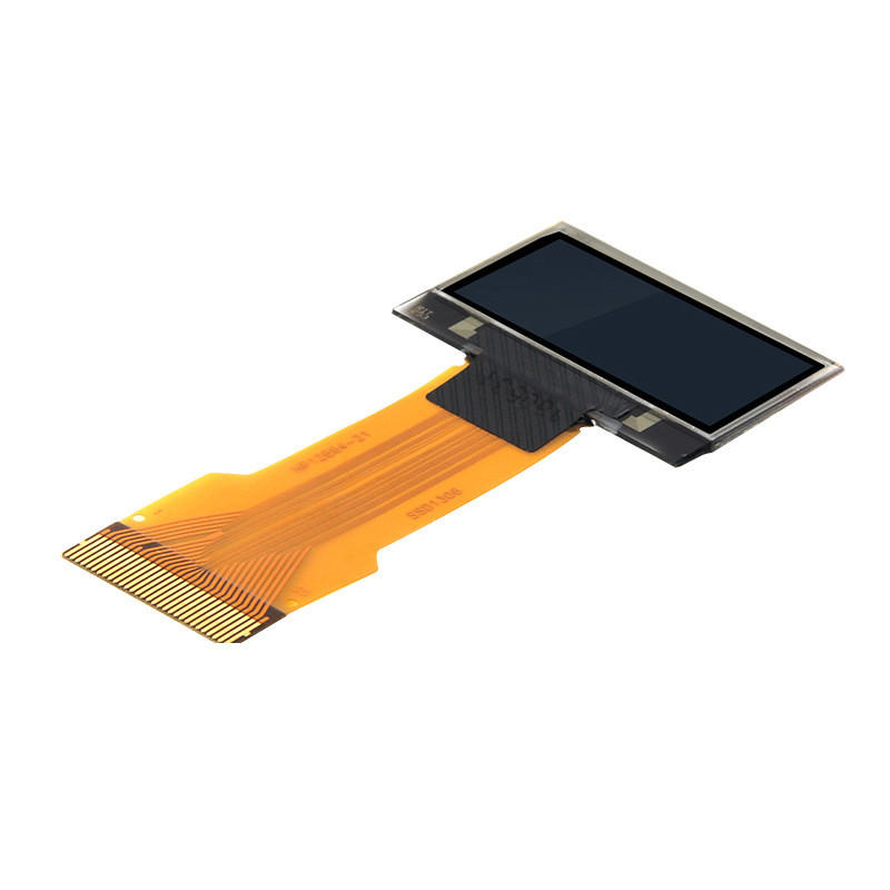 0.96 дюймовый PMOLED дисплейный модуль, 128x64, интерфейс I2C SPI, синий желтый OLED дисплей