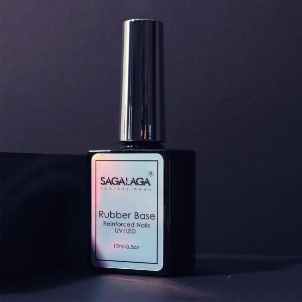 Private Label Uv Gel Nail Polish Non Toxic Rubber Base Coat Soak Off Led Lamp Strong Adhesive Gel for Nail Nail Art Products