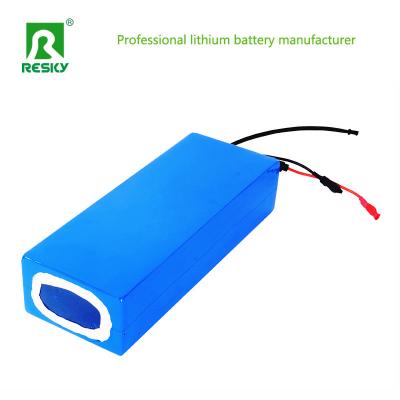 Batterie de vélo électrique au lithium-ion 24V 18h Chargement rapide