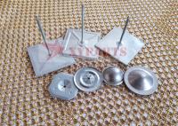 Goupilles auto-adhésives en acier en aluminium d'isolation pour Marine Insulation Blanket Fixed