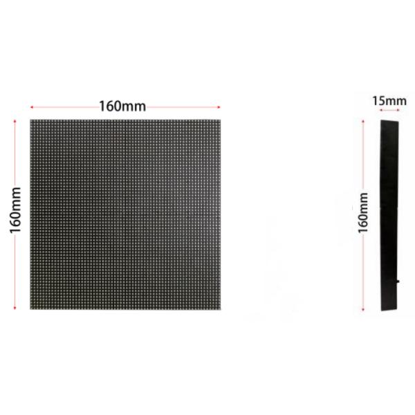 480mm*480mm Cabinet  Outdoor Fixed LED Screen P2.5 SMD1415 Waterproof For Advertising Board