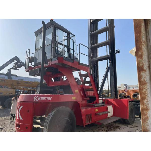 2018 Year Kalamr DCE80-45E7 Used Forklift Truck Fuel Efficiency High Speed
