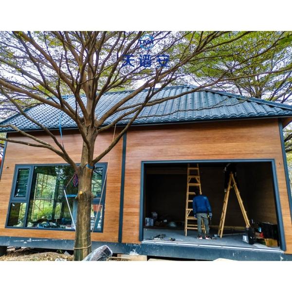 Modern Light Steel Villa Keel Prefabricated Residential Building