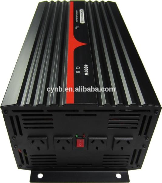 4000W Pure Sine Wave Solar Panel Dc To Ac Converter Off Grid Power Inverter 12V 220V