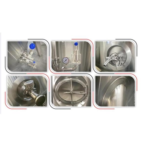 Танк заквашивания пены ПУ ферментера дна конуса СС304/316/медь конический